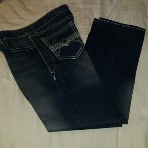 Rock & Roll Relaxed Straight Leg Jeans